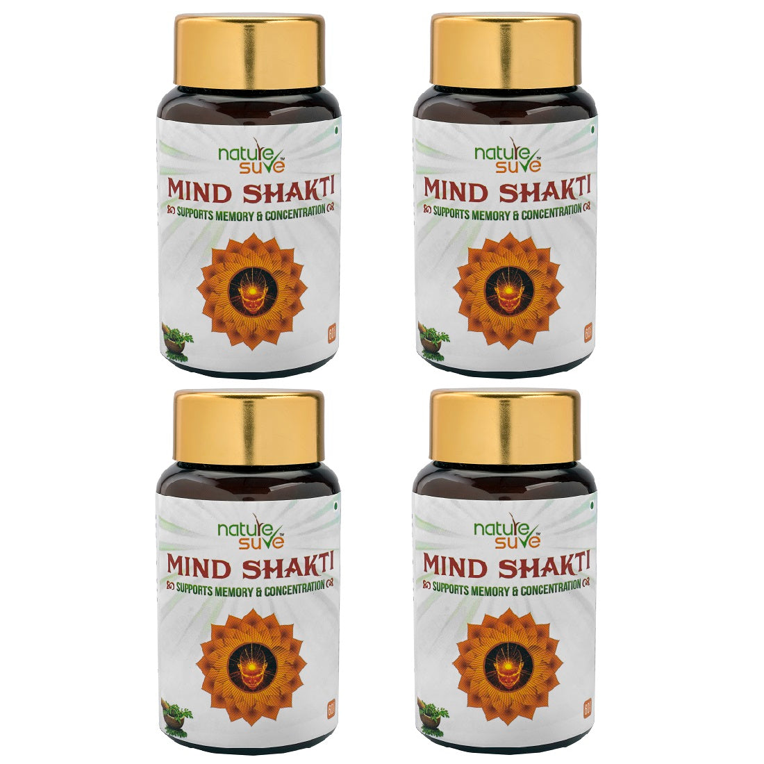 Nature Sure™ Mind Shakti Tablets - for Memory and Concentration
