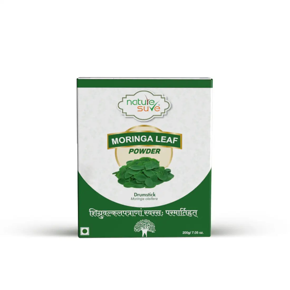 Nature Sure Moringa Leaf Atta Mix Powder for Iron and Calcium Deficiency - 200g