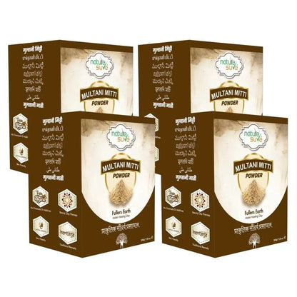 Buy 4 Packs Nature Sure Multani Mitti Powder 200g Each