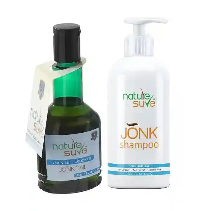 Nature Sure Combo of Jonk Tail 110ml and Jonk Shampoo 300ml