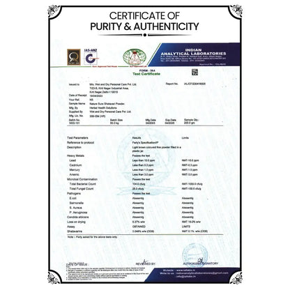 Nature Sure Shatavari Asparagus Powder 100g with Raw Honey 50g