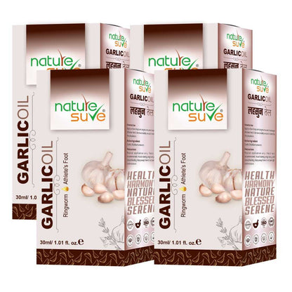 Nature Sure Garlic Oil for Ringworm and Athlete's Foot in Men & Women - 30ml