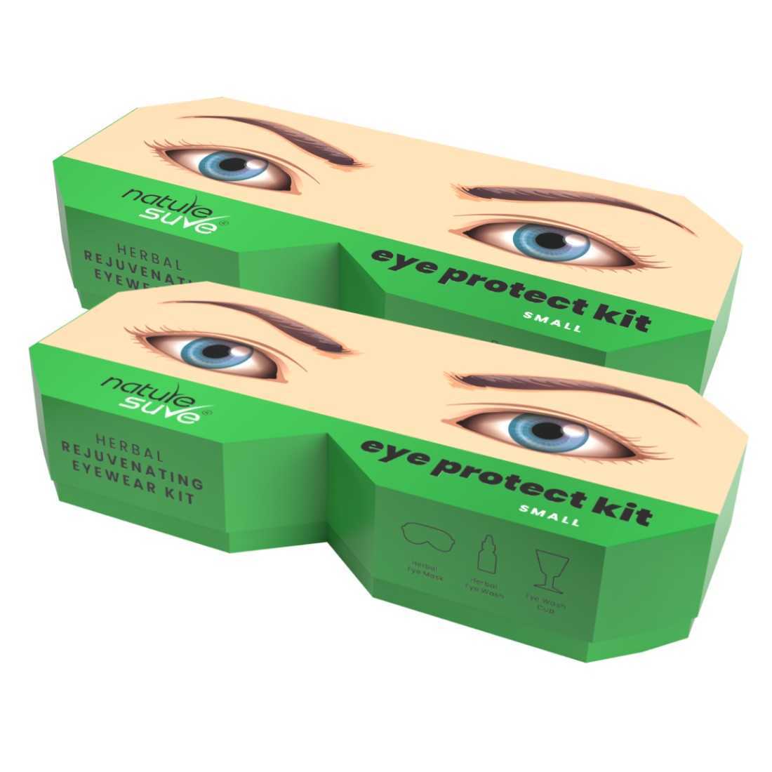 Nature Sure Herbal Eye Protect Kit for Men, Women, Teens and Kids