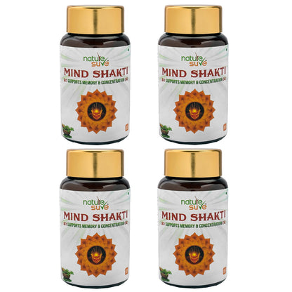 Nature Sure™ Mind Shakti Tablets - for Memory and Concentration