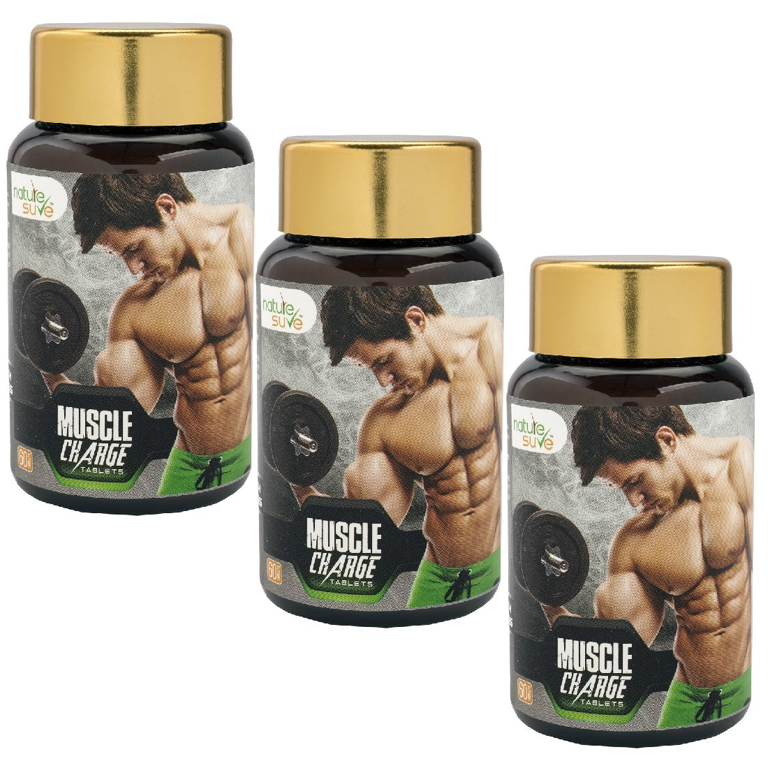 Nature Sure™ Muscle Charge Tablets For Muscle Strength & Enhanced Protein Intake